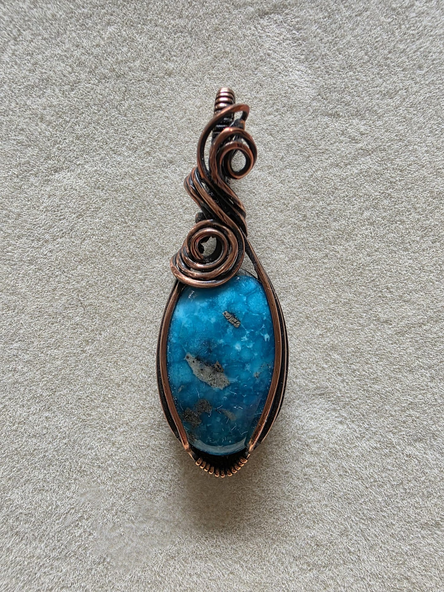 Sirène: Morenci Turquoise Pendant (Venus + The Sirens)