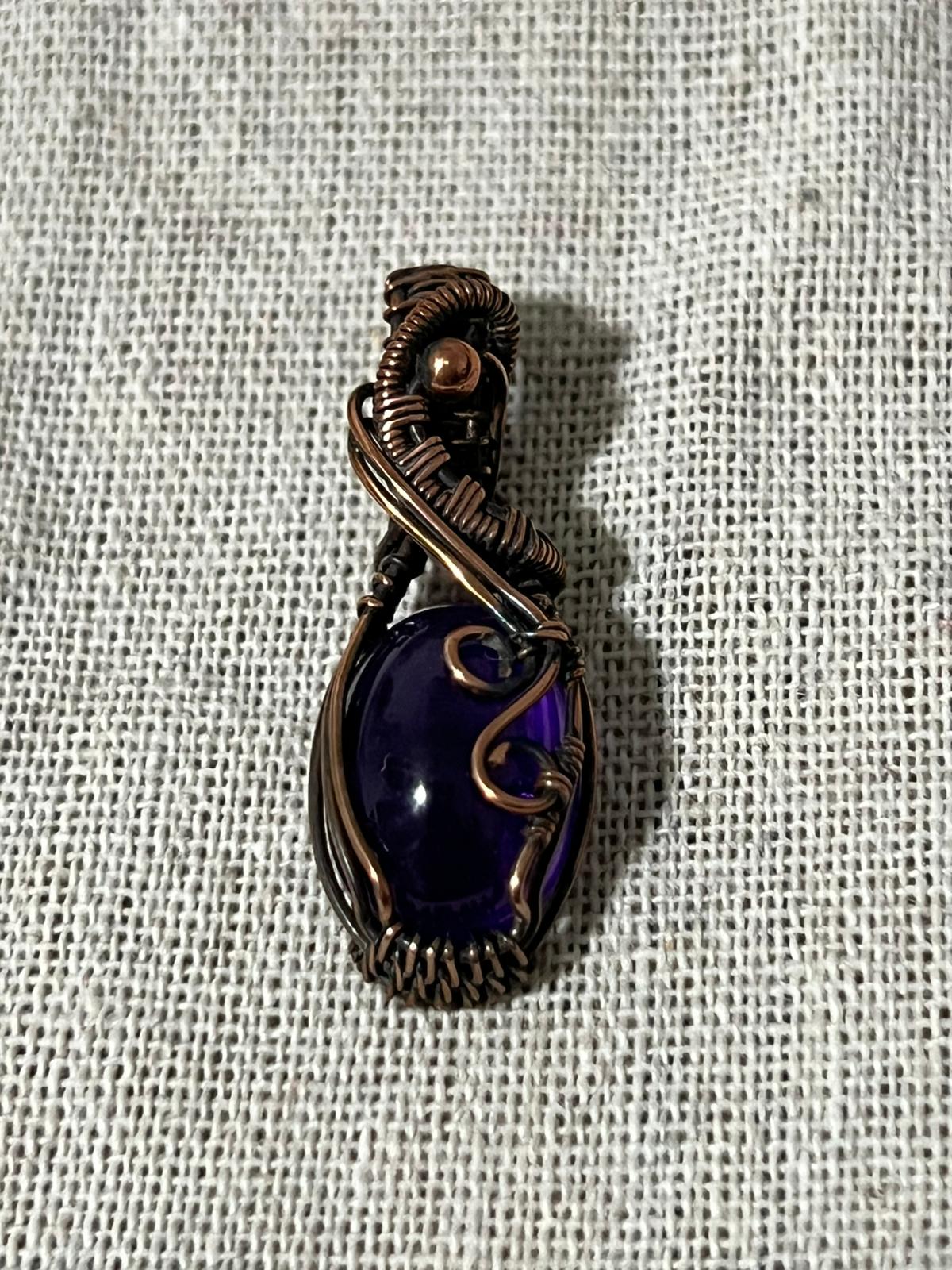 Anassa: Amethyst Pendant (Hekate)
