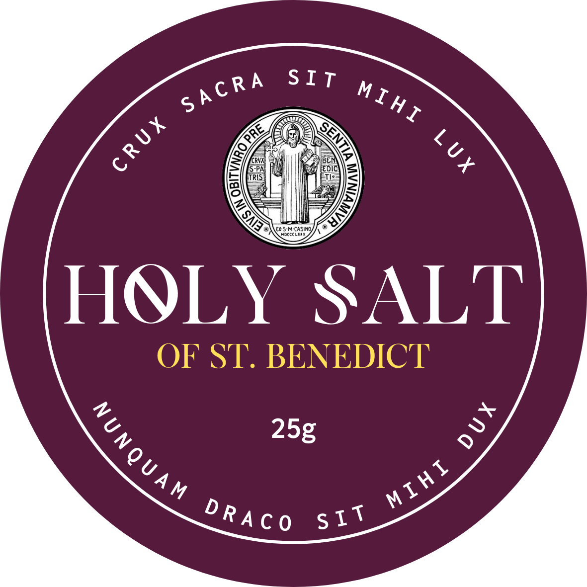 Holy Salt of St Benedict