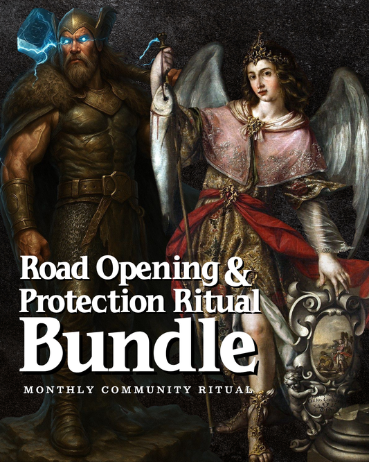 Monthly Ritual Bundle - St Raphael Road Opening + Thor Protection Ritual