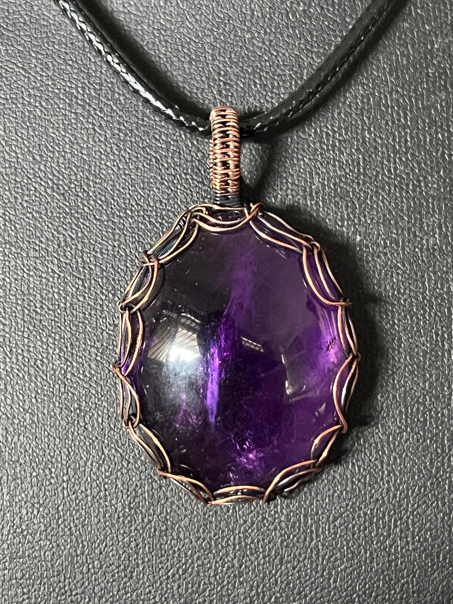Tritonia: Amethyst Pendant (Archangels Michael, Metatron & Gabriel)