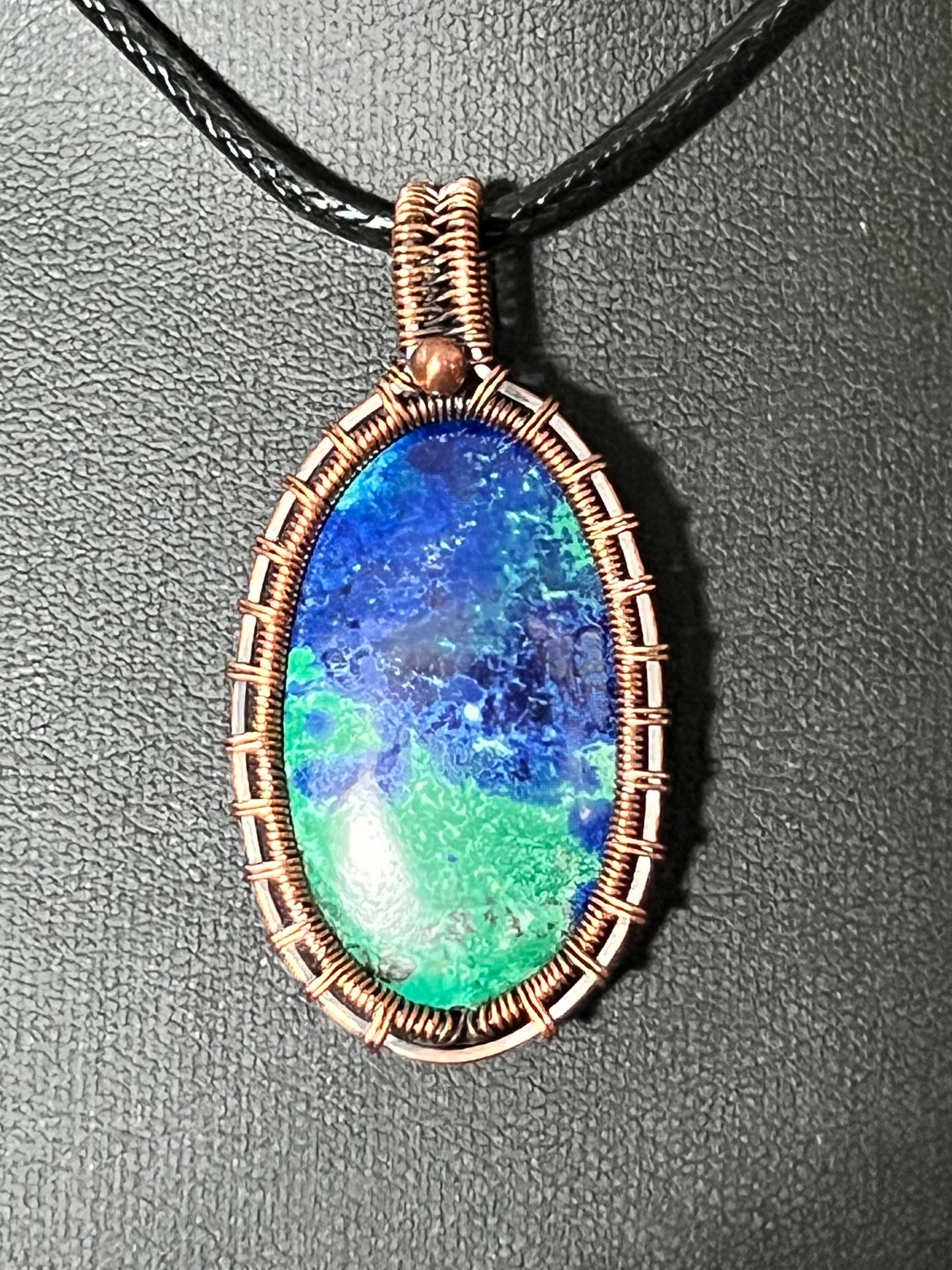 Laguna: Azurite Pendant (Archangels Michael, Metatron & Raphael)