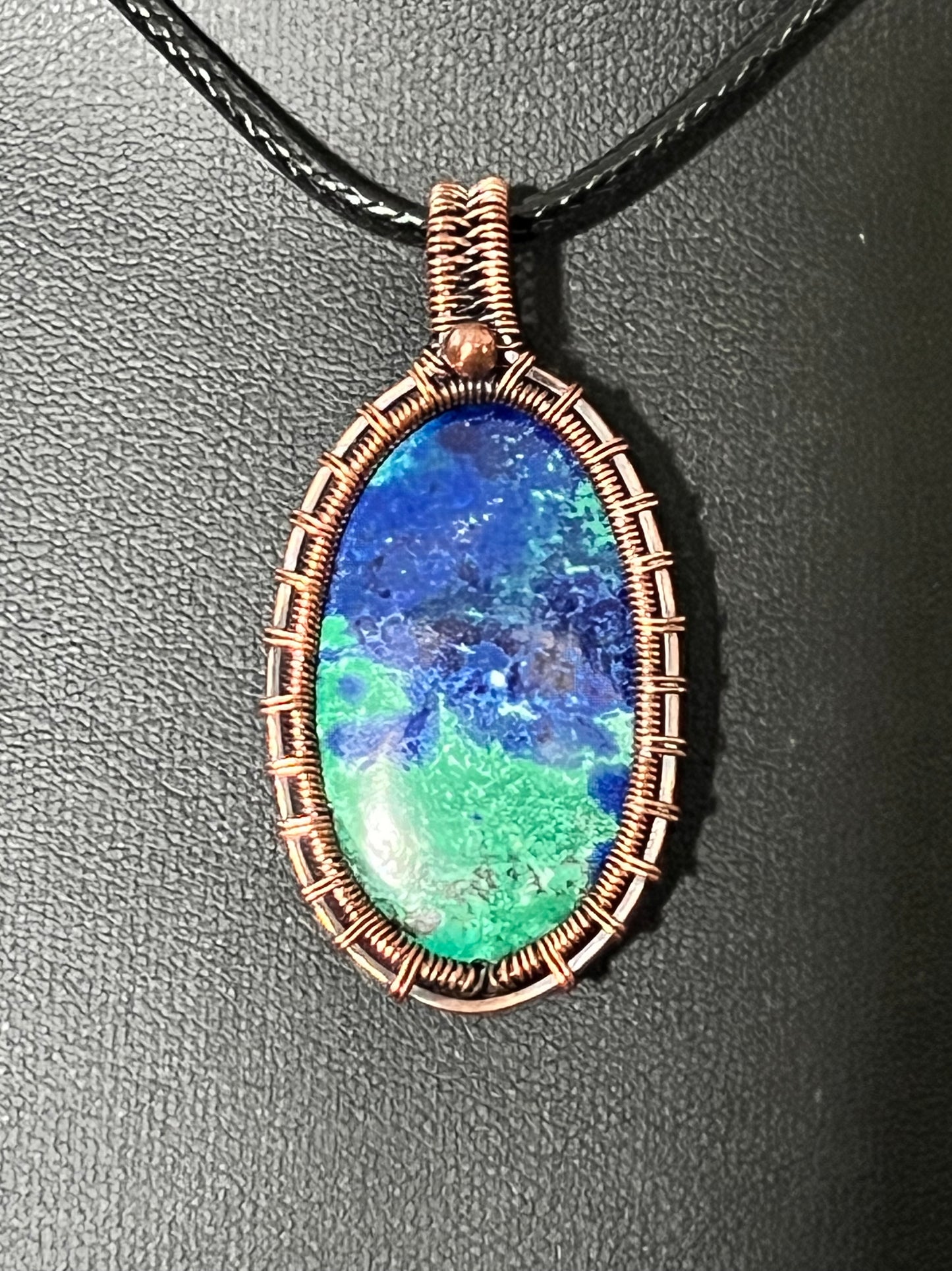 Laguna: Azurite Pendant (Archangels Michael, Metatron & Raphael)
