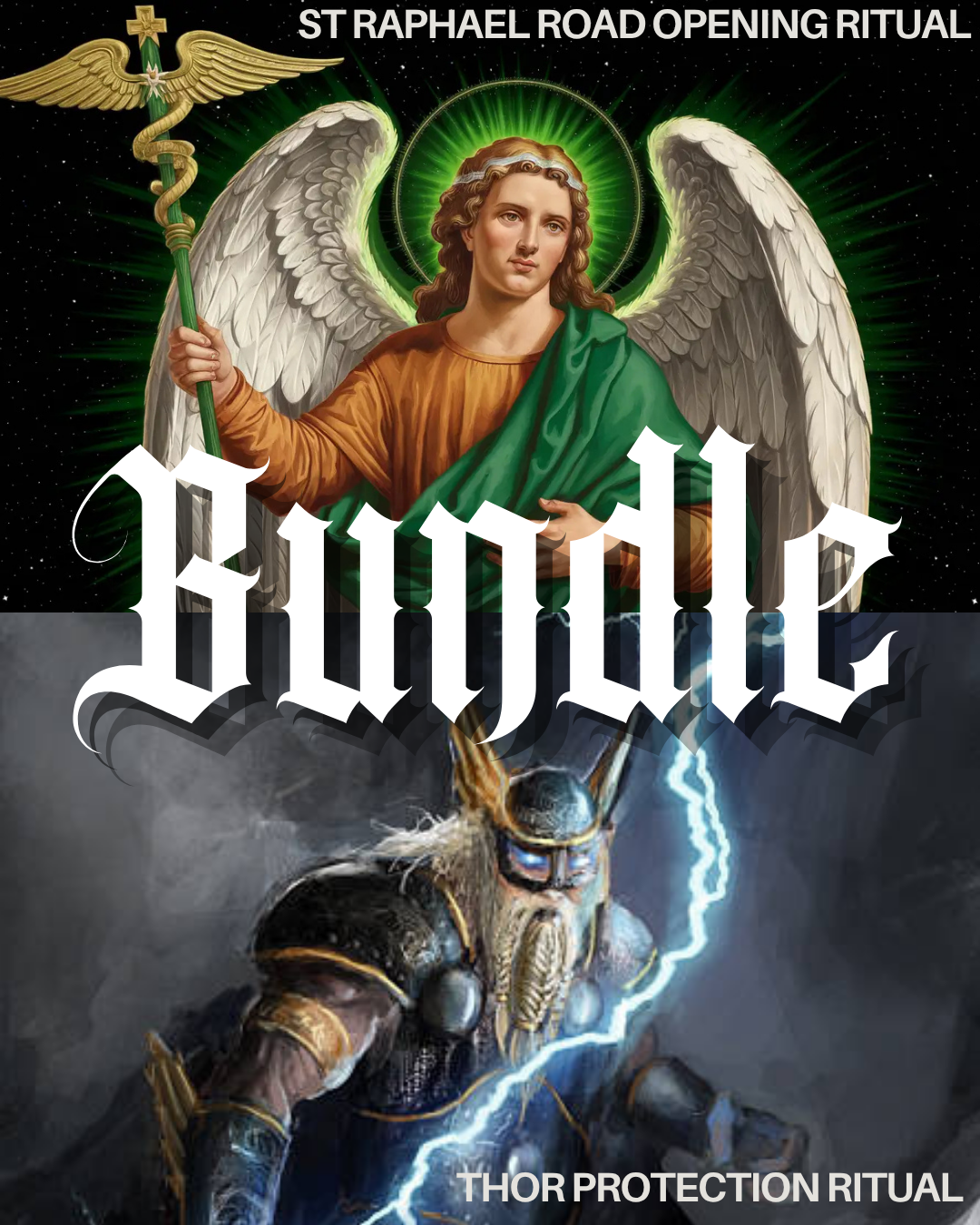 Monthly Ritual Bundle - St Raphael Road Opening + Thor Protection Ritual