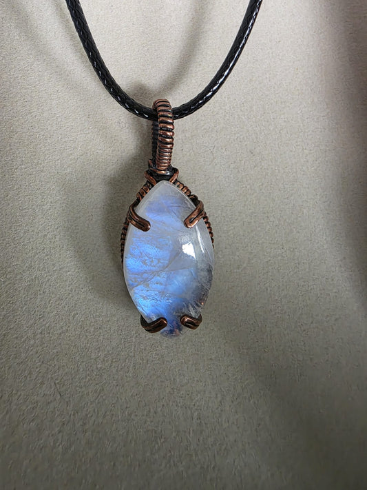 Pallas: Moonstone Pendant (Athena)