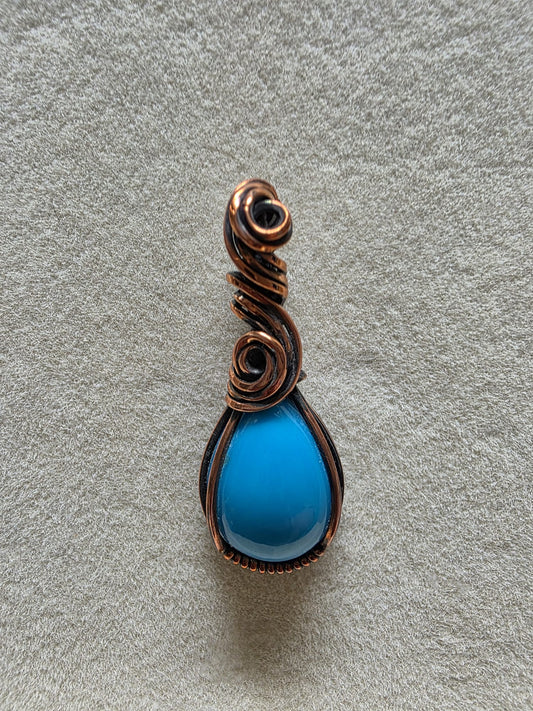 Naiad: Sleeping Beauty Turquoise Pendant (Venus + The Sirens)