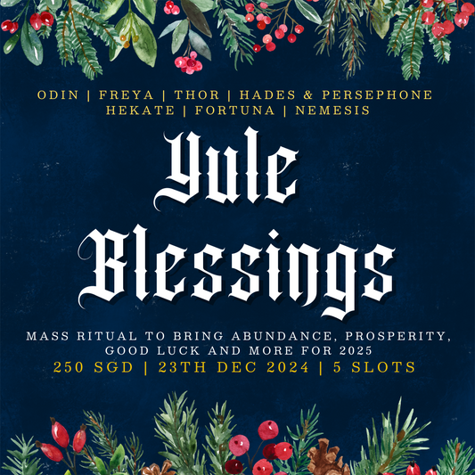 Yule Blessings Mass Ritual for 2025